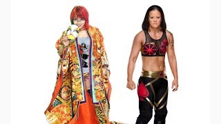 Asuka vs Shayna Baszler crossface chicken wing