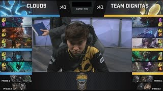 C9 (Jensen Cassiopeia) VS DIG (Altec Twitch) Game 2 Highlights - 2017 NA LCS Summer Playoffs