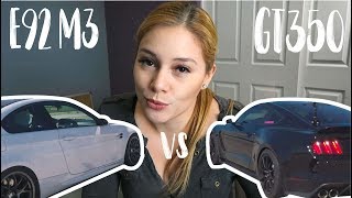 Ford SHELBY GT350 vs BMW E92 M3 | Roll Racing