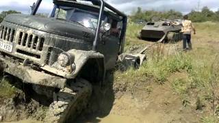 MTLB recovering Zil 131