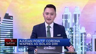 Ajudan Positif Corona, Wapres AS Isolasi Diri