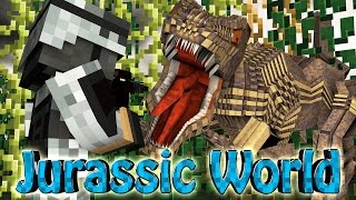Minecraft Dinosaurs | Jurassic Craft Modded Survival Ep 62! "JURASSIC WORLD DINOSAURS ON THE LOOSE"