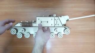Сборка Танка ИСУ-152 от EWA в ускоренном режиме