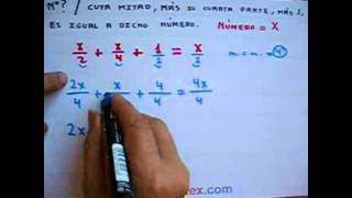 Problemas con ecuaciones - FUNDETEC Bachillerato Virtual