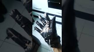 Minha criacao luva eletrica q da choque