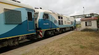TRENES ARGENTINOS(HOY 5 DE FEBRERO HOY ES EL “DÍA DEL TRABAJADOR DEPORTIVO Y CIVIL”)LLEGANDO.