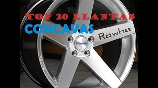 TOP 20 LLANTAS CONCAVAS ECONOMICAS
