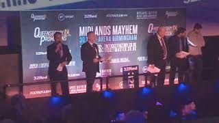 Mayhem "get your f@cking hand off me" Zolani Tete v John Riel Casimero | FULL WEIGH IN & FACE OFF