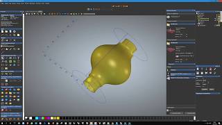 Деталь 1, ArtCAM, развертывание 3D модели, обработка на оси вращения