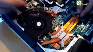 How to fix a overheating laptop / Λύση στην υπερθέρμανση του laptop ( acer aspire 5670 / win xp)