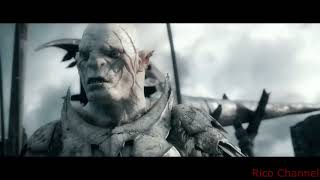 [HD] Торин Дубощит идет в атаку на орков(Расширенная версия). HD 1080p.