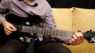 Muse - New Born - как играть на гитаре - how to play on guitar