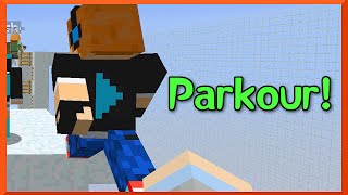 Minecraft - Party Parkour on Happy Hunger Games with Gamer Chad Alan