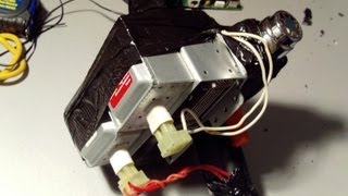 magnetron microwave gun.