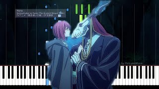 The Ancient Magus' Bride FULL OP ("Here") Piano Cover+Sheets /『魔法使いの嫁』OPピアノ楽譜