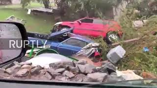 USA: Homes torn open, cars destroyed in Tennessee floods