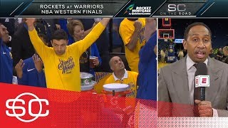 Stephen A. Smith: Warriors' Game 6 win vs. Rockets was an 'unbelievable show' | SportsCenter | ESPN