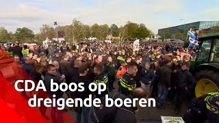 CDA voelt zich bedreigd door uitspraken Farmers Defence Force