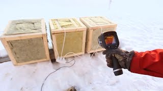 Какой утеплитель лучше держит тепло?  Тест Кнауф, Технониколь, Басвул, Роквул, Изовер