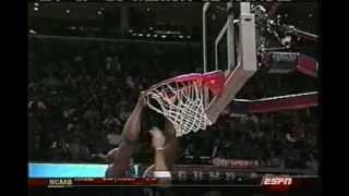 Shaquille O'Neal Dunks on Carlos Boozer