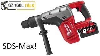 Milwaukee FUEL SDS-MAX rotary hammer drill  - M18CHM / 2717