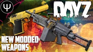 DayZ —  NEW Modded Weapons Pack Showcase (M249, Scout and More)!