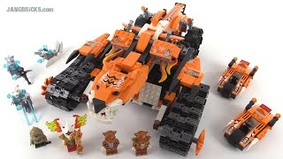 LEGO Chima Tiger's Mobile Command review! set 70224