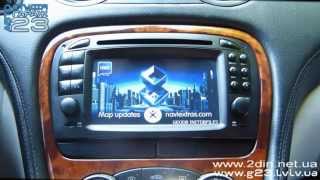 Штатная магнитола для Mercedes-Benz SL R230 SL350 SL500 SL550 - DVD,USB,GPS навигация