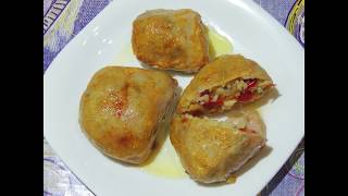 Куриные шкурки фаршированные... и не только