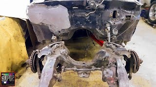 ENGINE IS OUT! Firewall Smoothing + Happy New Year from the SPP |  S10 Budget Turbo Build