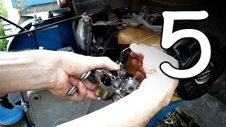 Обслуживание мотоблока НЕВА МБ-2 // Сборка карбюратора // Часть 5