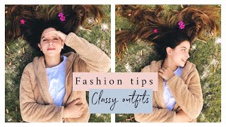 نصائح لملابس اشيك - Tips for Fancy l Chic outfits