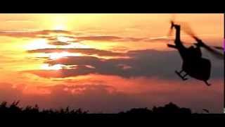 T-Rex UH-1 Huey ULTRA SLOMO 600 FPS Apocalypse Now