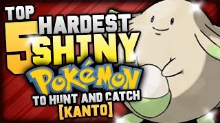 HARDEST SHINY POKEMON To HUNT AND CATCH In KANTO