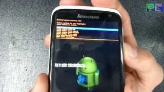 Lenovo S820 Снятие графического ключа HARD RESET