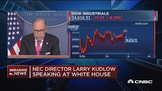 White House’s Larry Kudlow says Trump remains open to deal with China