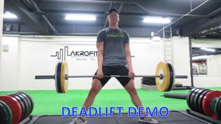 動作示範：SUMO DEADLIFT DEMO 相撲硬舉入門