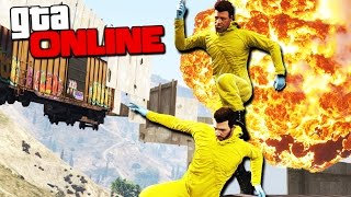 GTA 5 Online (ЭПИК + УГАР) - БЕГИ ИЛИ УМРИ! #110