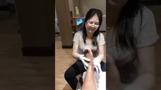 She Tickled my Feet!!!