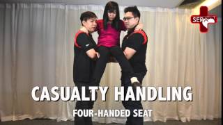 Casualty Handling - 4 Handed Seat | Singapore Emergency Responder Academy