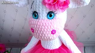 Амигуруми: схема Коровки Майи. Игрушки вязаные крючком - Free crochet patterns.