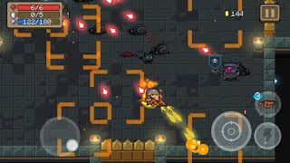Soul knight Using only next-next-gen smg,pirate saber Beating the second boss