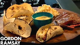 Beef Tacos with Wasabi Mayonnaise - Gordon Ramsay