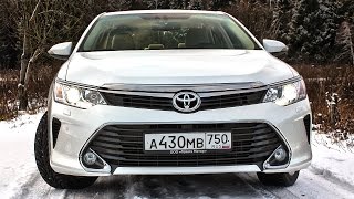 В чём проблема Тойота Камри (Toyota Camry) 2015 на ходу - тест драйв (ч.10)
