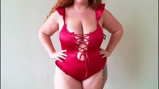 Cute BBW Model Live Bikini Try on Haul