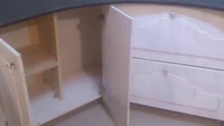 Кухня из фанеры своими руками, под старину. The kitchen is made of plywood with their hands