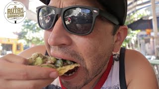 Tacos de pescado y camarón en Sayulita en Aquí es con María