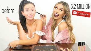 BEAUTY GURU TEACHES ME HOW TO DO MY MAKEUP!