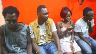 Kibe Bado Recording Session [MC Sanero, Adebo, Lizz Ela, Ochi-B & Producer Teknixx]