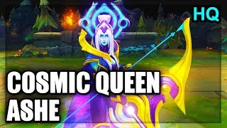 Cosmic Queen Ashe High Quality Skin Spotlight (League of Legends)